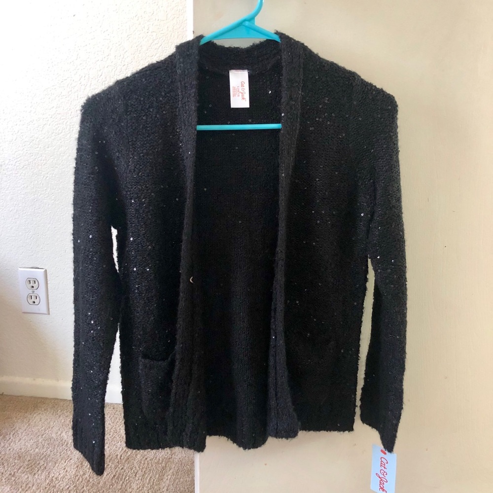 Sequence Black Cardigan